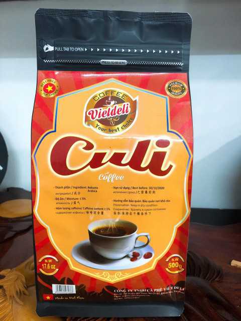 Culi roasted coffee beans